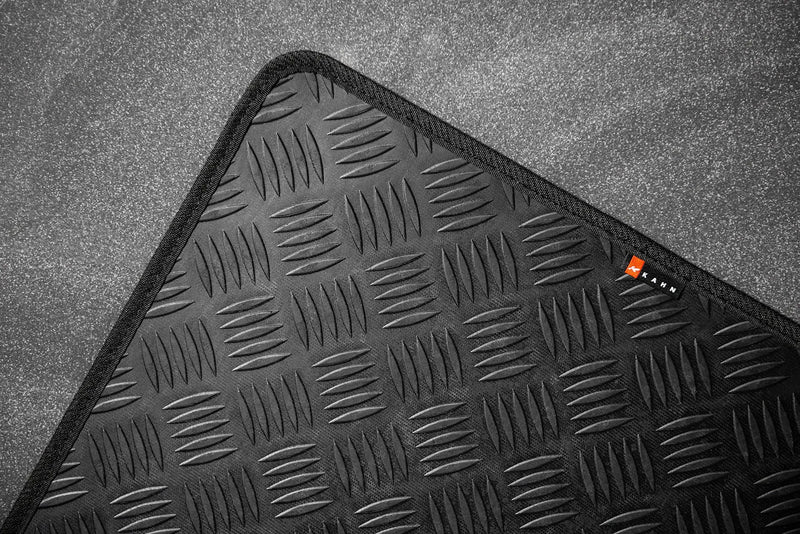 LAND ROVER DEFENDER 110 (1991-2016) CHEQUERED RUBBER FLOOR MATS - Image 5