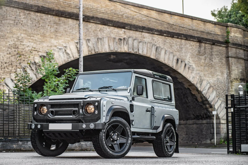 Land Rover Defender (1991-2016) X-Lander Herringbone Exposed Carbon Front Grille - Image 8