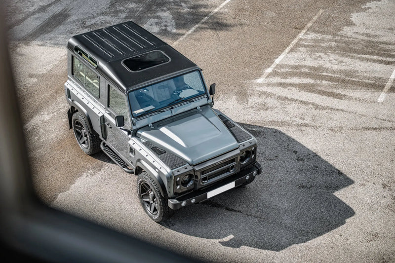 Land Rover Defender (1991-2016) X-Lander Herringbone Exposed Carbon Front Grille - Image 11
