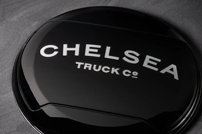 Mirror Lettering for Chelsea Truck Company Hard Spare Wheel Cover - Image 6