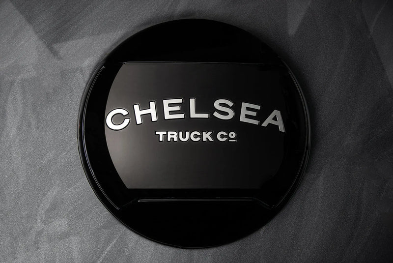 Mirror Lettering for Chelsea Truck Company Hard Spare Wheel Cover - Image 7