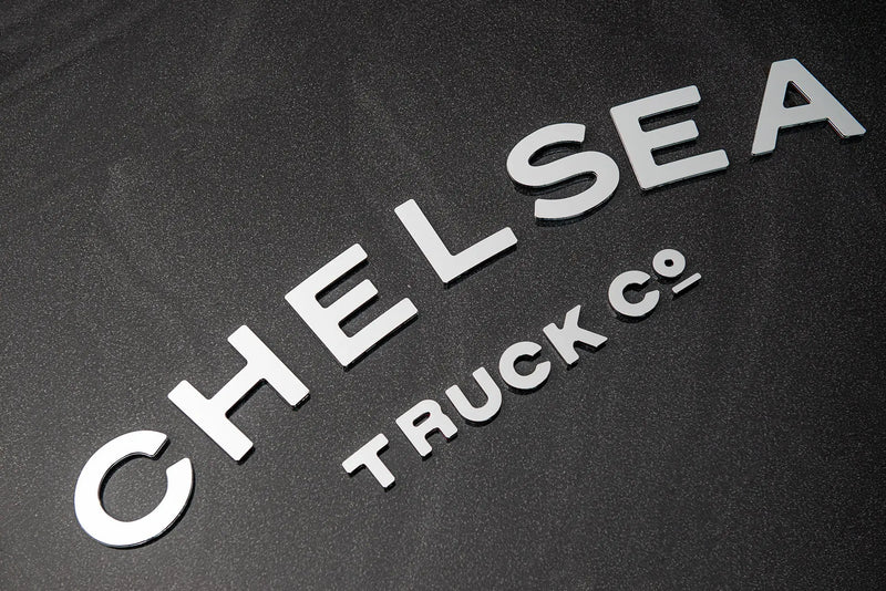 Mirror Lettering for Chelsea Truck Company Hard Spare Wheel Cover - Image 9