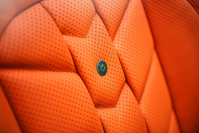 Jeep Wrangler JL 2-Door Leather Interior – Orange Comfort | Chelsea Truck Co - Image 3