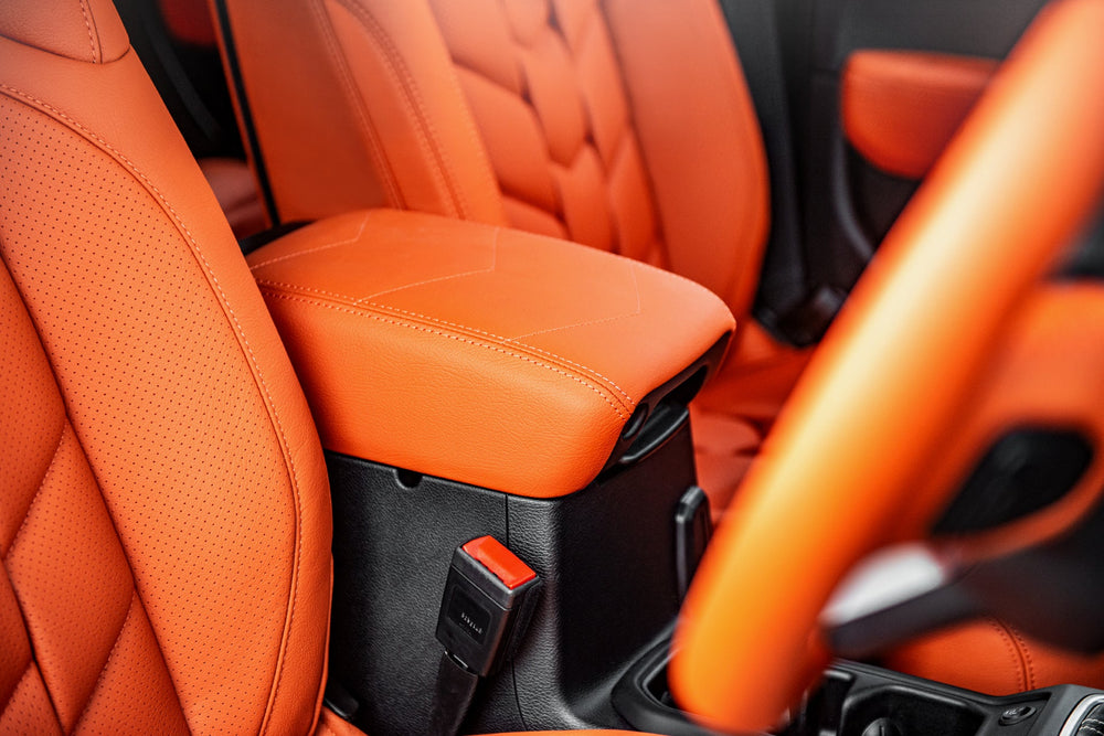 Jeep Wrangler JL (2018-Present) 4 Door Leather Interior - Image 4