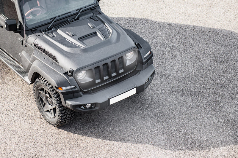 JEEP WRANGLER JL (2018-Present) Iron Man Vented Bonnet - Image 2