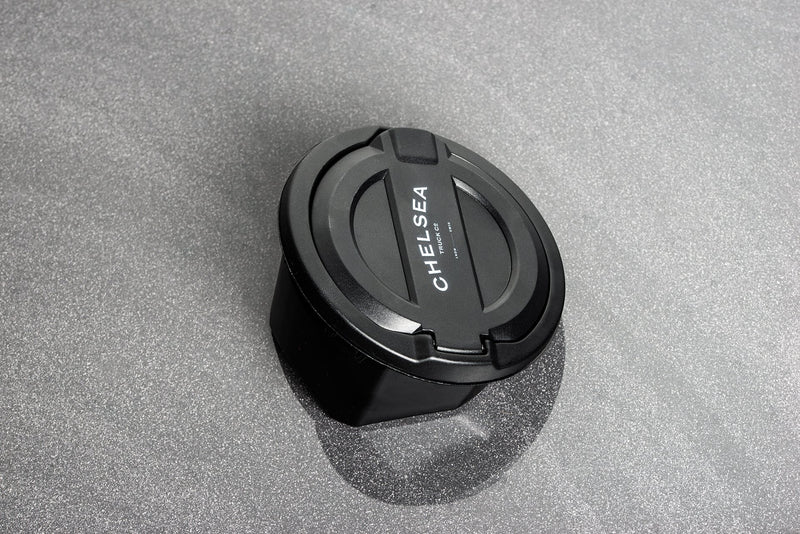 Jeep Wrangler JL (2018-Present) Chelsea Truck Company logo Fuel Filler Cap - Image 4