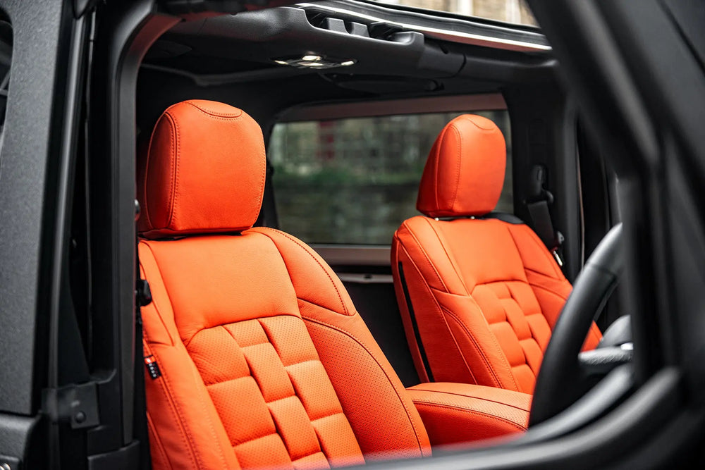 Jeep Wrangler JL (2018-Present) 2 Door Leather Interior - Image 25