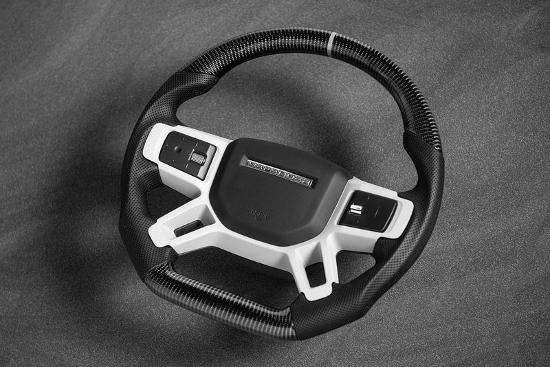 LAND ROVER DEFENDER (2020-PRESENT) CARBON STEERING WHEEL - Image 9