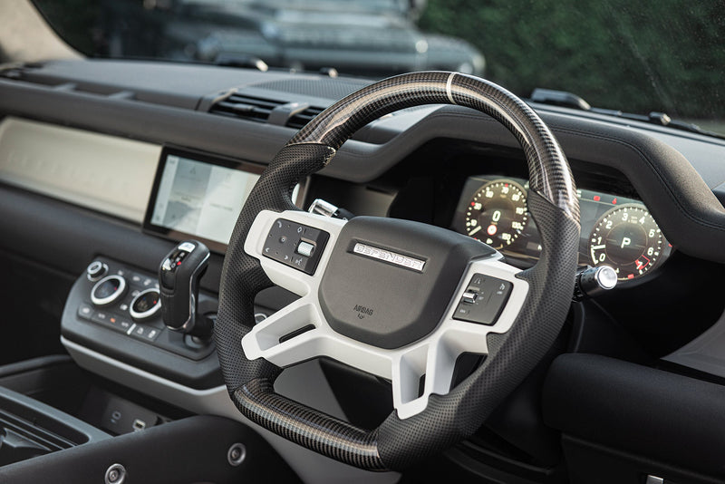 LAND ROVER DEFENDER (2020-PRESENT) CARBON STEERING WHEEL - Image 3