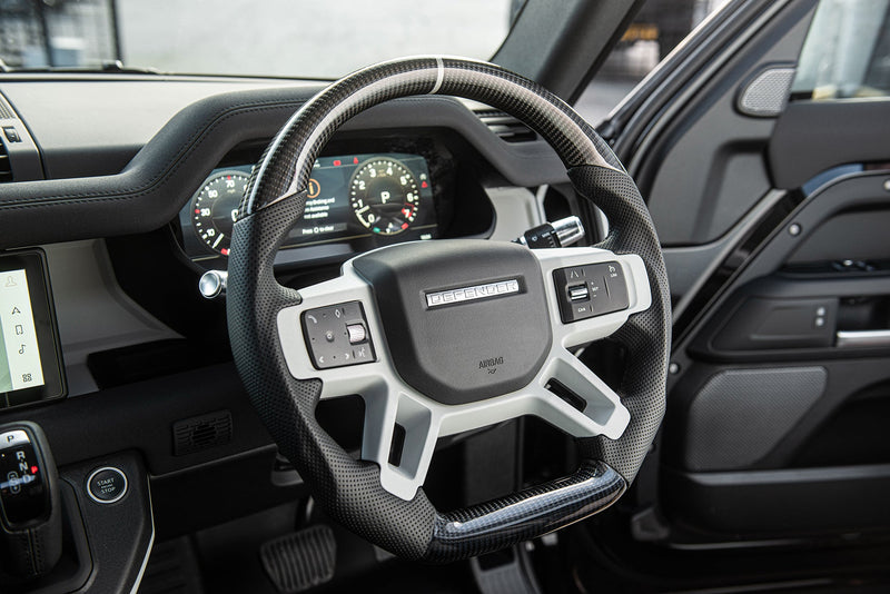 LAND ROVER DEFENDER (2020-PRESENT) CARBON STEERING WHEEL - Image 4