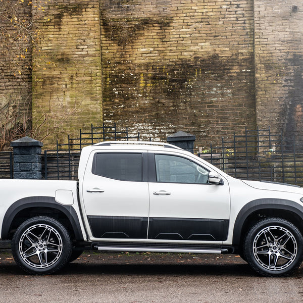 Mercedes Benz X-Class (2019-Present) Bodyguard Sculpted Door Mouldings by Kahn - Image 2471