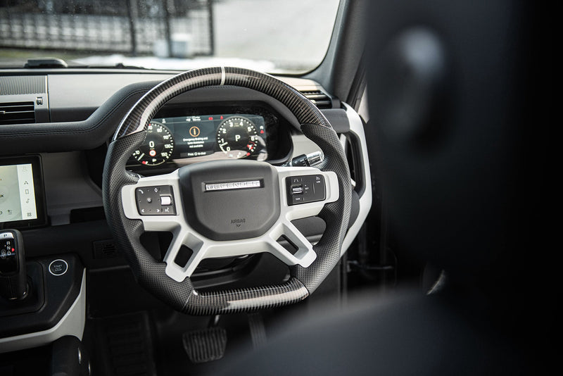 LAND ROVER DEFENDER (2020-PRESENT) CARBON STEERING WHEEL - Image 5