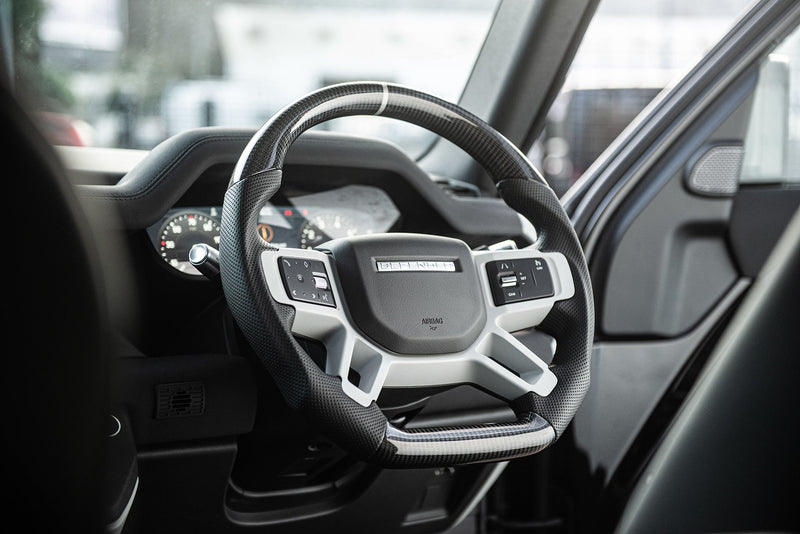 LAND ROVER DEFENDER (2020-PRESENT) CARBON STEERING WHEEL - Image 6