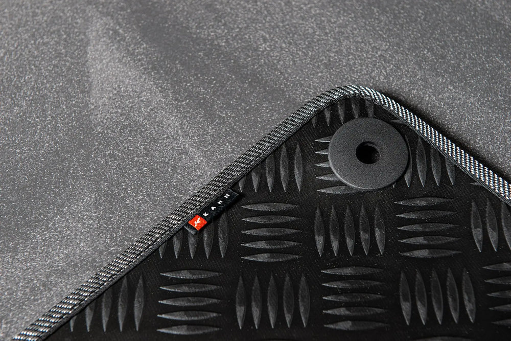 JEEP WRANGLER JL (2018-PRESENT) CHEQUERED RUBBER MATS - 4 DOOR - Image 4