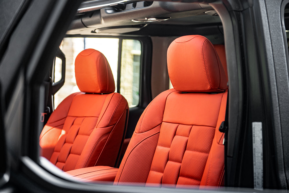 Jeep Wrangler JL (2018-Present) 4 Door Leather Interior - Image 38