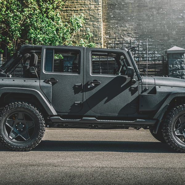 Jeep Wrangler JK 4 Door Black Hawk Expedition 7 Seater