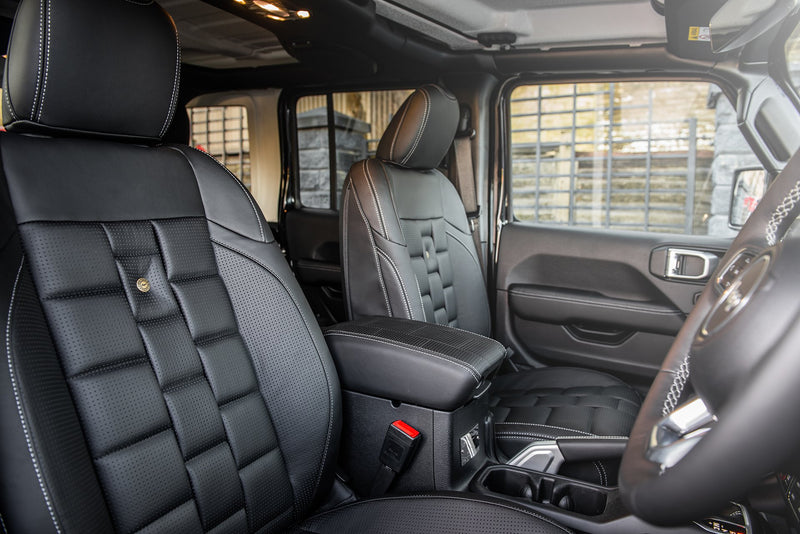 Jeep Wrangler JL (2018-Present) 4 Door Leather Interior - Image 30