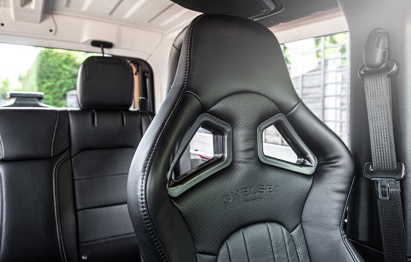 Jeep Wrangler JL (2018-Present) Lightweight Vegan Leather Heritage Sport Seats - Image 26