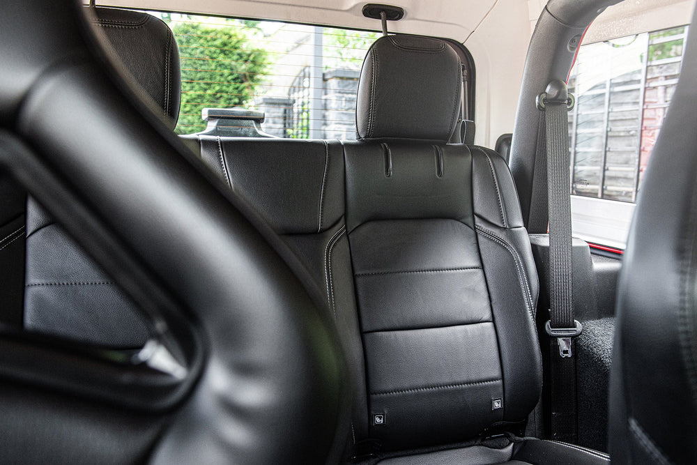 Jeep Wrangler JL (2018-Present) Lightweight Vegan Leather Heritage Sport Seats - Image 28
