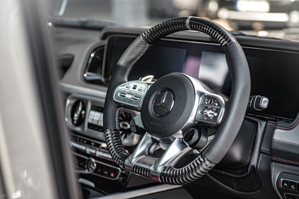MERCEDES G-WAGON (2020-PRESENT) G63 AMG CARBON STEERING WHEEL - Image 2