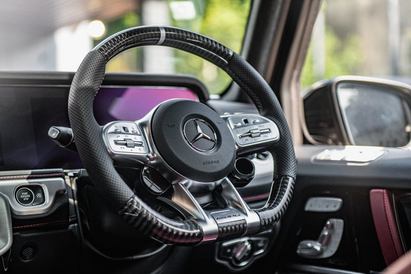 MERCEDES G-WAGON (2020-PRESENT) G63 AMG CARBON STEERING WHEEL - Image 1