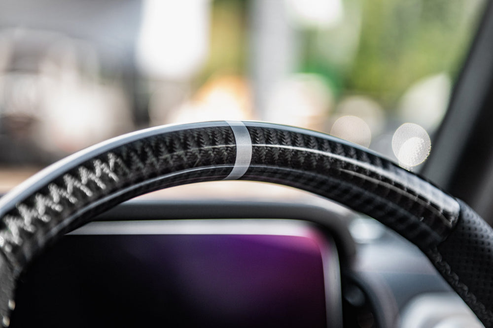MERCEDES G-WAGON (2020-PRESENT) G63 AMG CARBON STEERING WHEEL - Image 6
