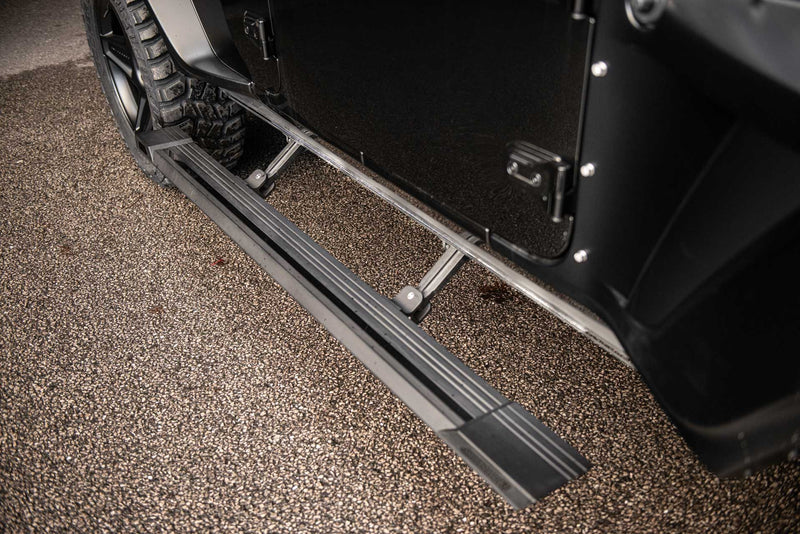 Jeep Wrangler JL (2018-PRESENT) 4 Door Electric Side Steps with lights (running boards) - Image 15
