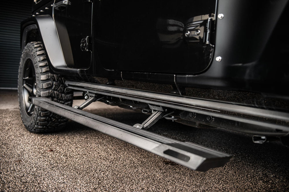 Jeep Wrangler JL (2018-PRESENT) 4 Door Electric Side Steps with lights (running boards) - Image 16