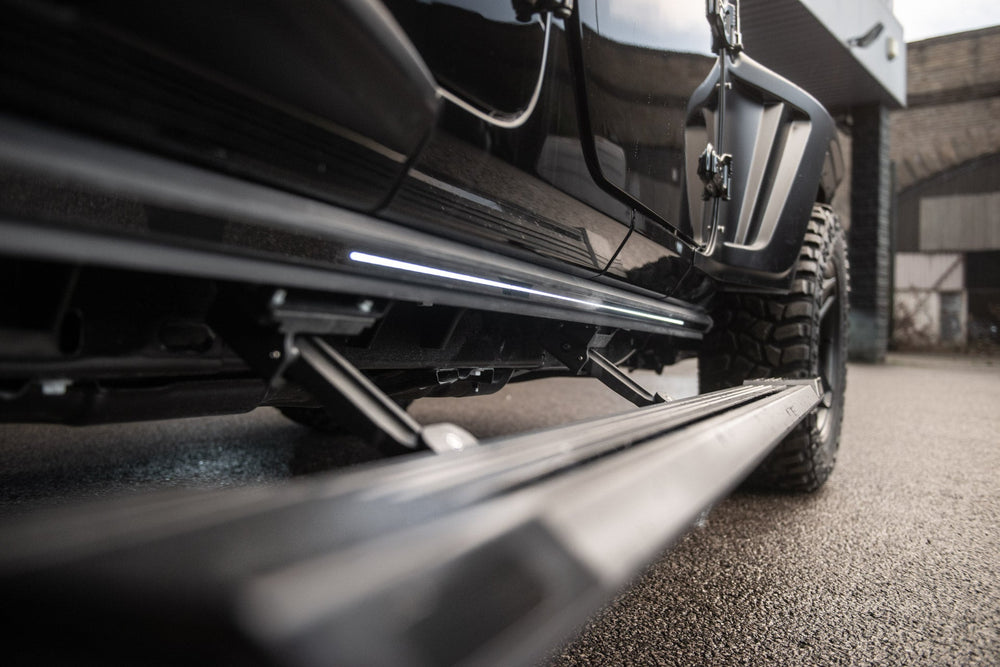 Jeep Wrangler JL (2018-PRESENT) 4 Door Electric Side Steps with lights (running boards) - Image 19