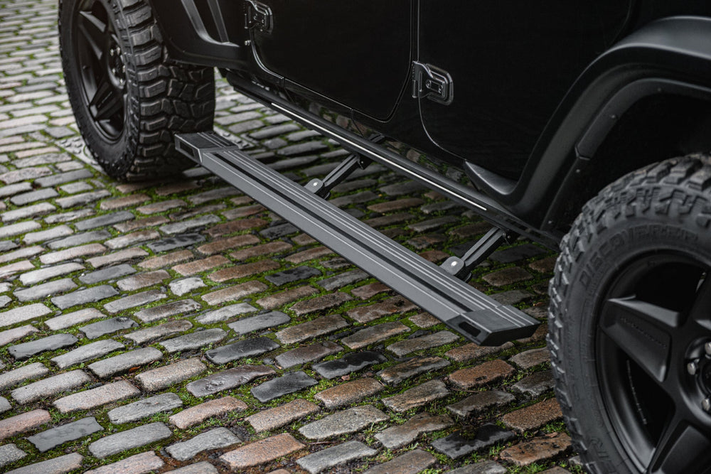 Jeep Wrangler JL (2018-PRESENT) 4 Door Electric Side Steps with lights (running boards) - Image 5