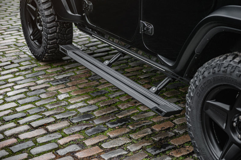 Jeep Wrangler JL (2018-PRESENT) 4 Door Electric Side Steps with lights (running boards) - Image 5