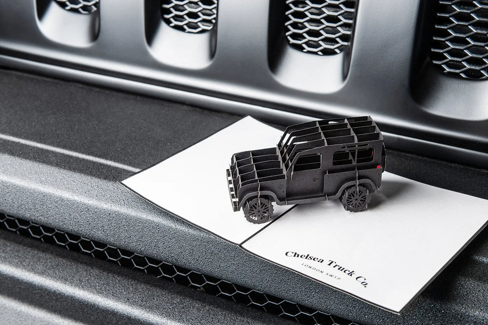 Land Rover Defender 90 (1991-2016) Chelsea Truck Co 3D Greeting Card - Image 2