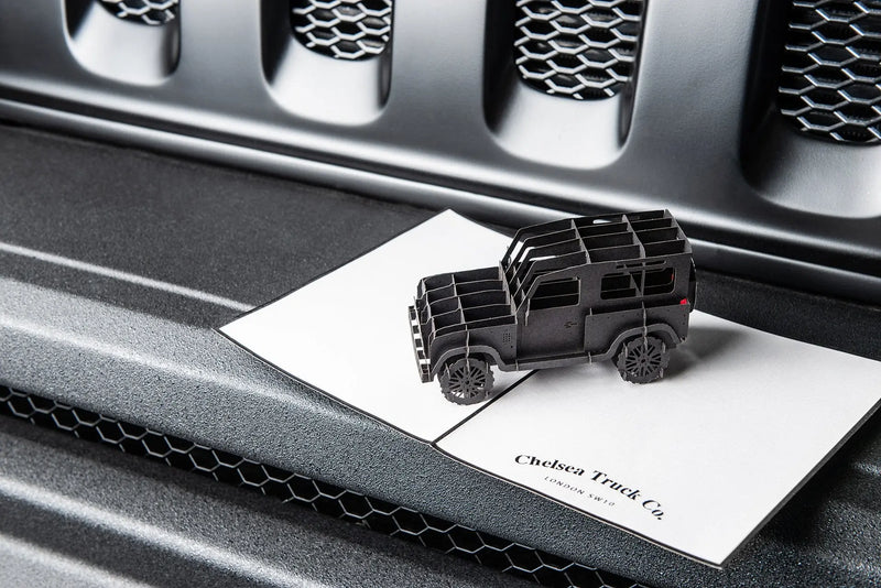 Land Rover Defender 90 (1991-2016) Chelsea Truck Co 3D Greeting Card - Image 2