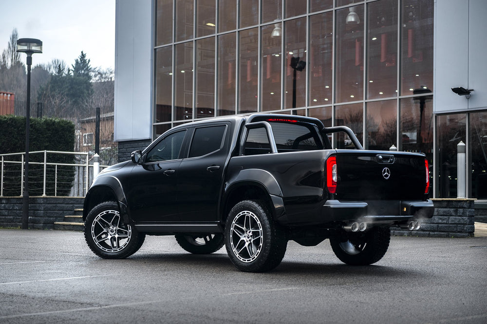MERCEDES X-CLASS (2019-PRESENT) QUAD CROSSHAIR EXHAUST SYSTEM - Image 2