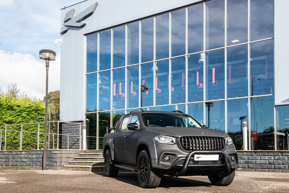 MERCEDES X-CLASS (2019-PRESENT) FRONT BUMPER A-BAR in black - Image 2