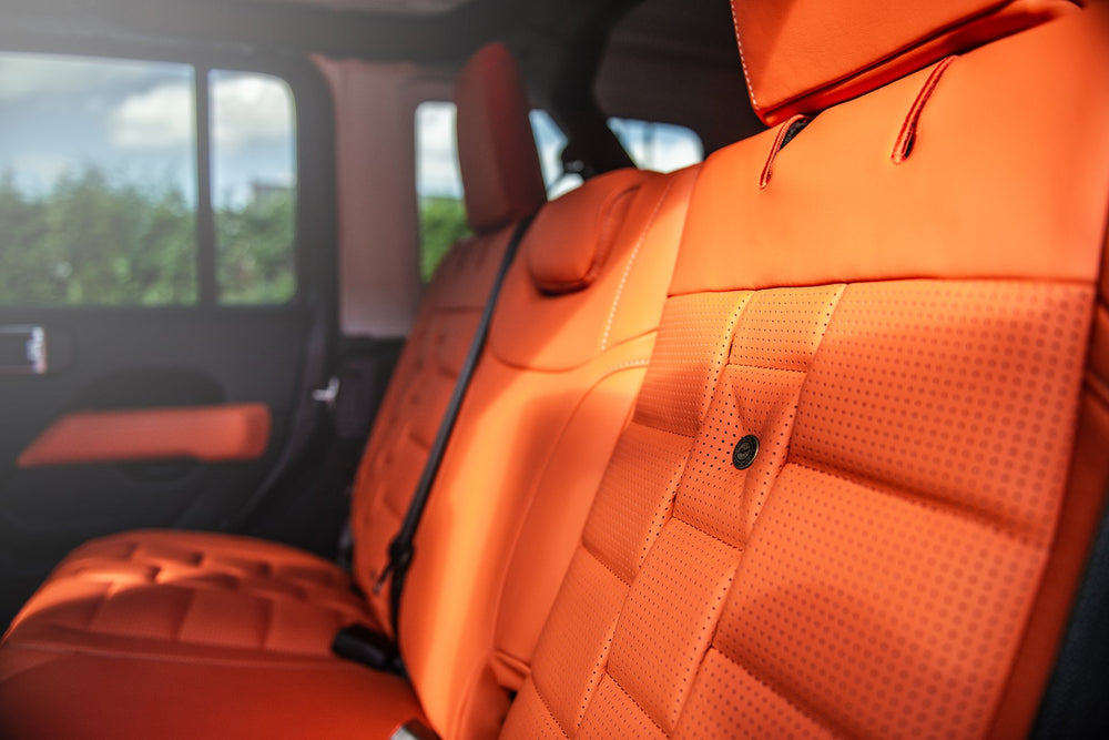 Jeep Wrangler JL (2018-Present) 4 Door Leather Interior - Image 13
