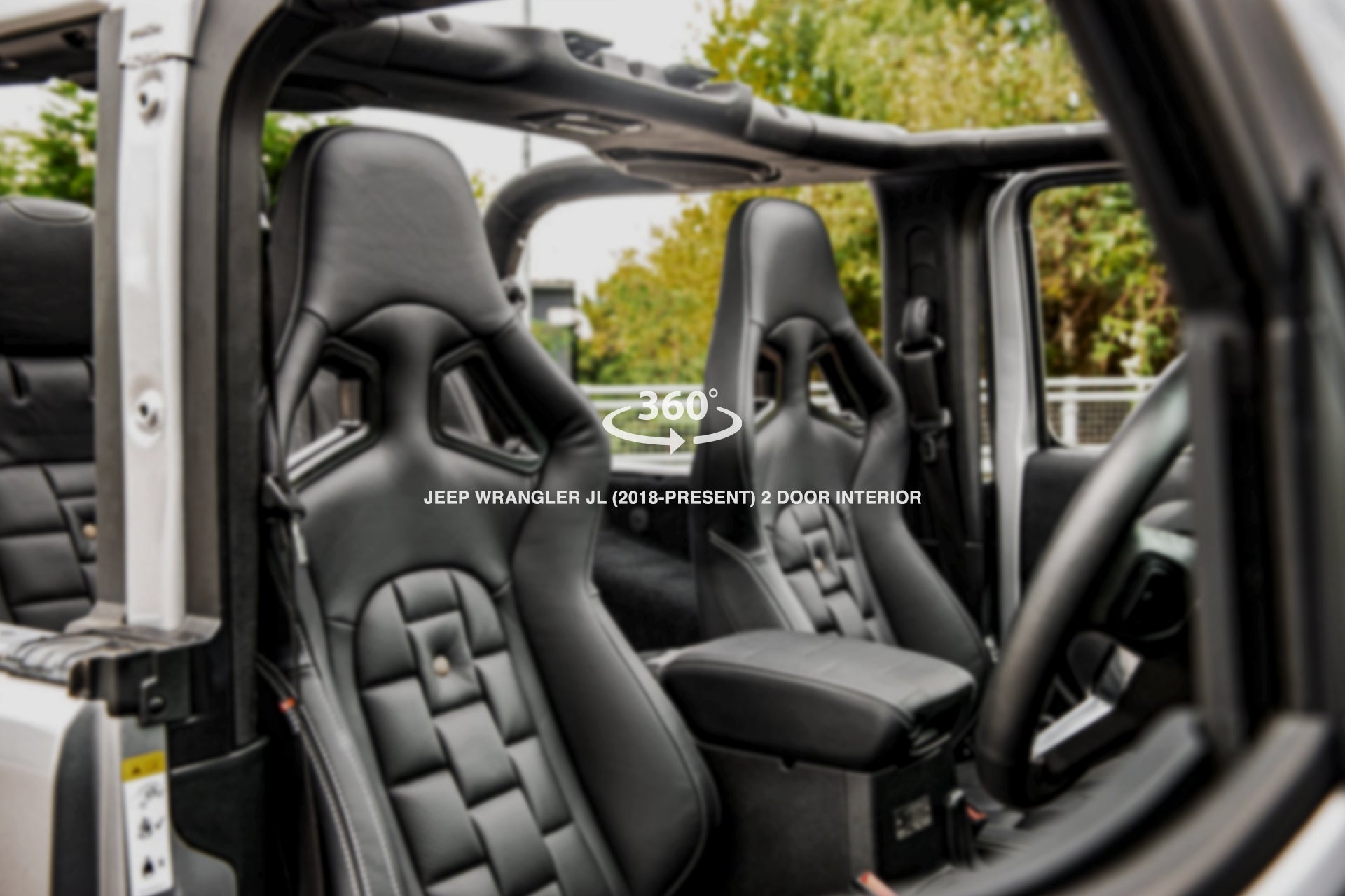 JEEP WRANGLER JL 2 Door (2018-PRESENT) Sport Leather Interior 360° Tour