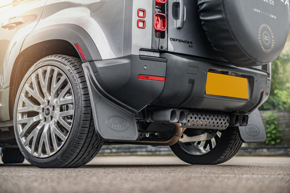 Land Rover Defender 110 P400 3.0 Petrol (2020-Present) Quad Exhaust System - Image 4
