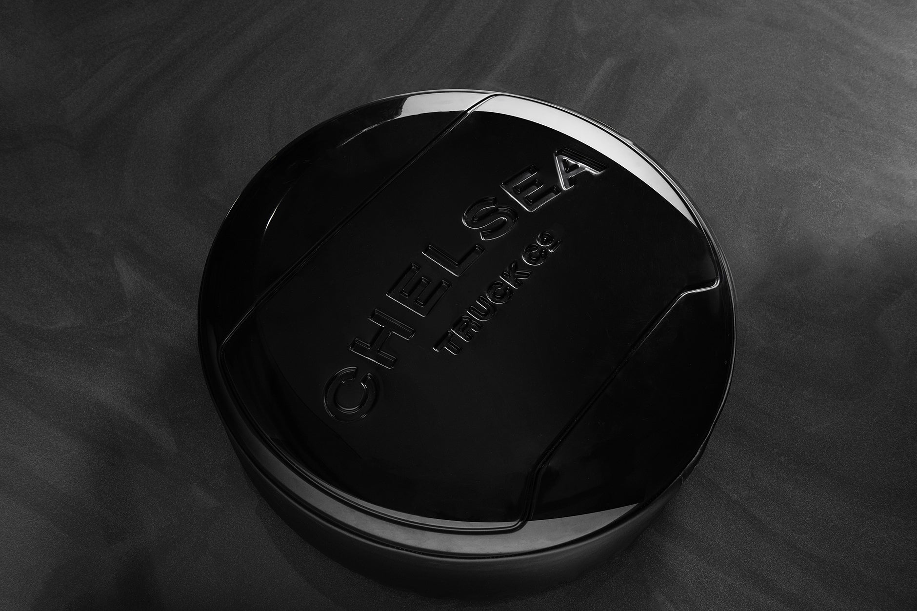 Wider View Of The Chelsea Truck Company Hard Spare Wheel on Sale By Kahn 
