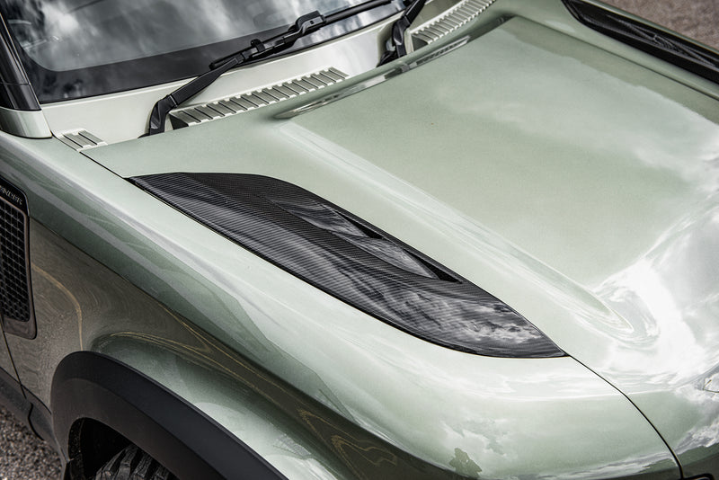 Land Rover Defender (2020-Present) Exposed Carbon Bonnet Side Vents - Image 14