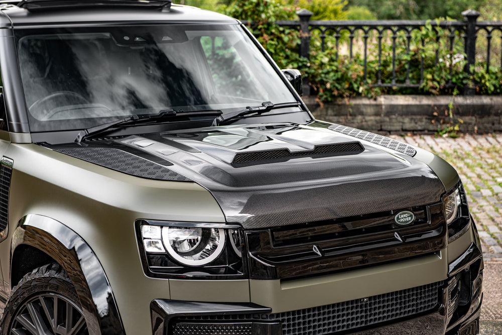 Land Rover Defender (2020-Present) Exposed Carbon Vented Bonnet - Image 14