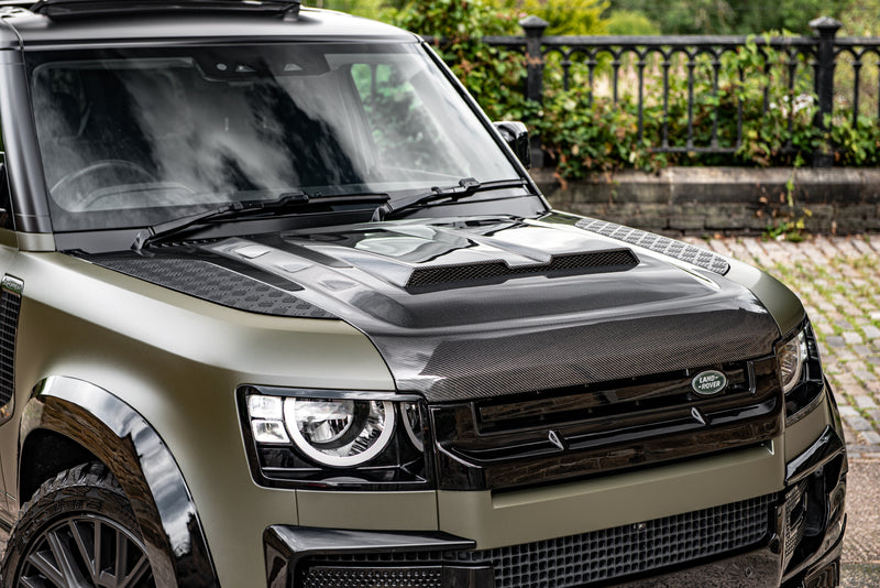 Land Rover Defender (2020-Present) Exposed Carbon Vented Bonnet - Image 14