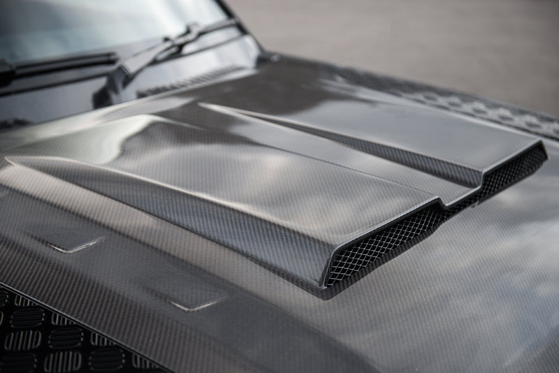 Land Rover Defender (2020-Present) Exposed Carbon Vented Bonnet - Image 4