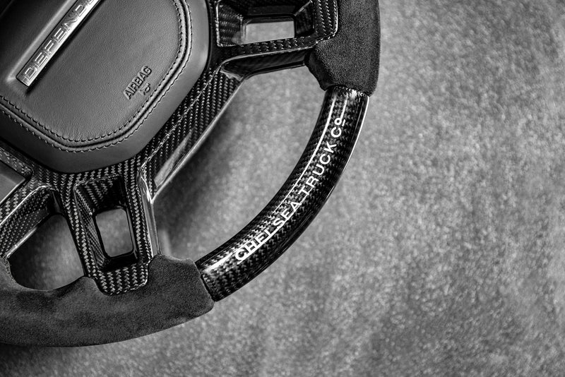 Land Rover Defender (2020-Present) Chelsea Truck Company Full Carbon Steering Wheel - Image 8