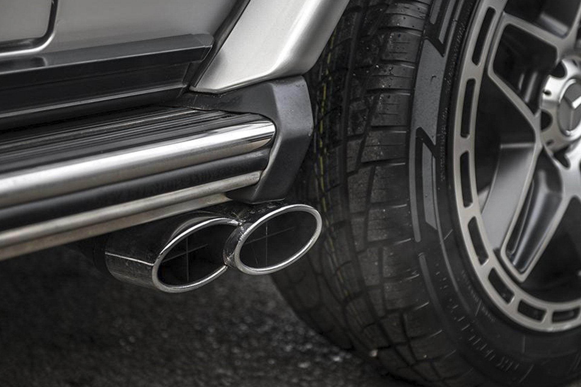 Mercedes G-Wagon 2 Door (1990-2006) Exhaust Side Pipes by Chelsea Truck Company - Image 1303