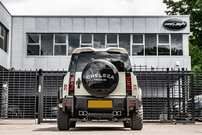 Land Rover Defender (2020-onwards) Exposed Carbon Rear Bumper Spats - Image 13