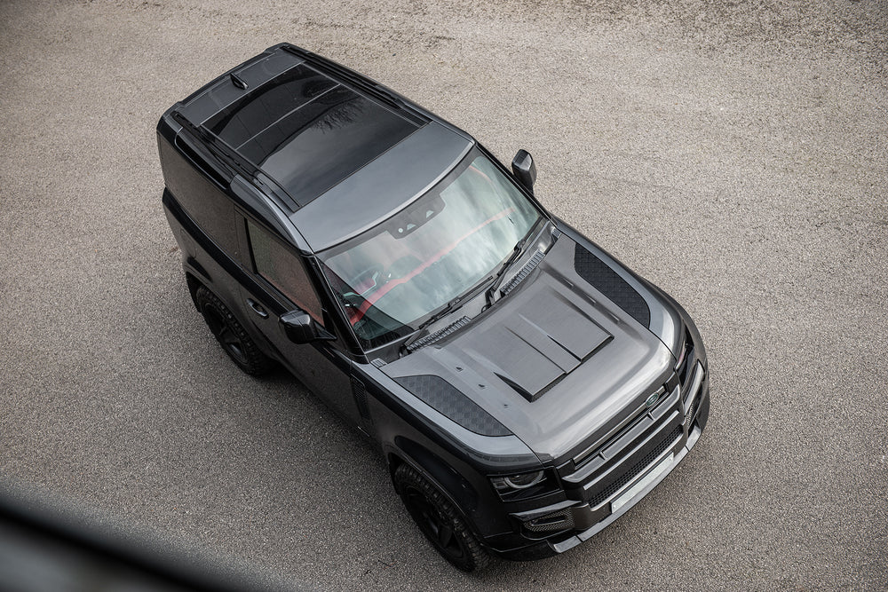 Land Rover Defender (2020-Present) Exposed Carbon Vented Bonnet - Image 8