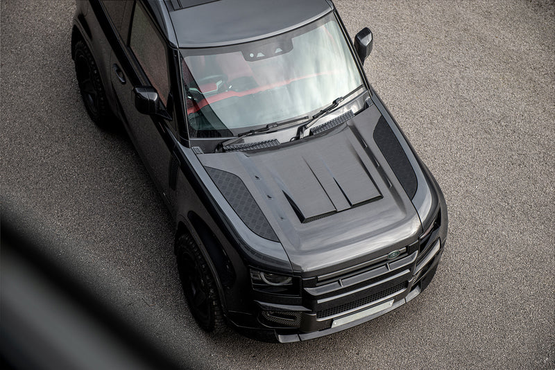 Land Rover Defender (2020-Present) Exposed Carbon Vented Bonnet - Image 7