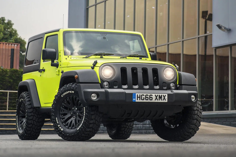 Jeep Wrangler JK (2007-2018) 4 Slot Front Grille with Aluminium Mesh - Image 1