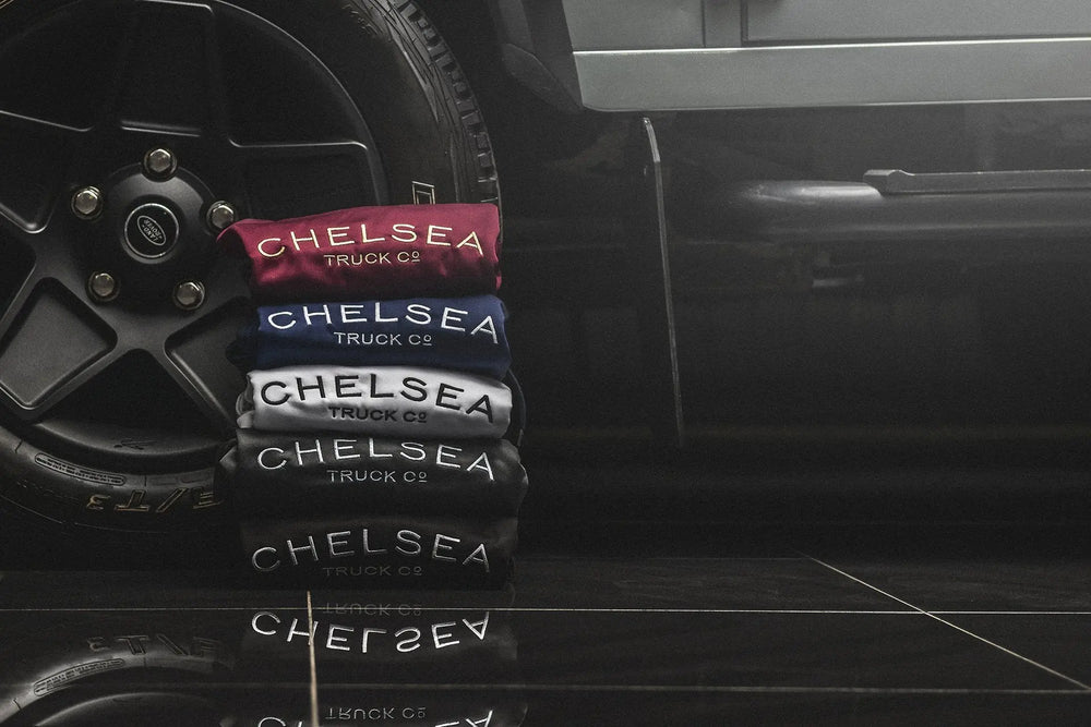 Women's Navy Blue Chelsea Truck Co Hoodie - Image 6